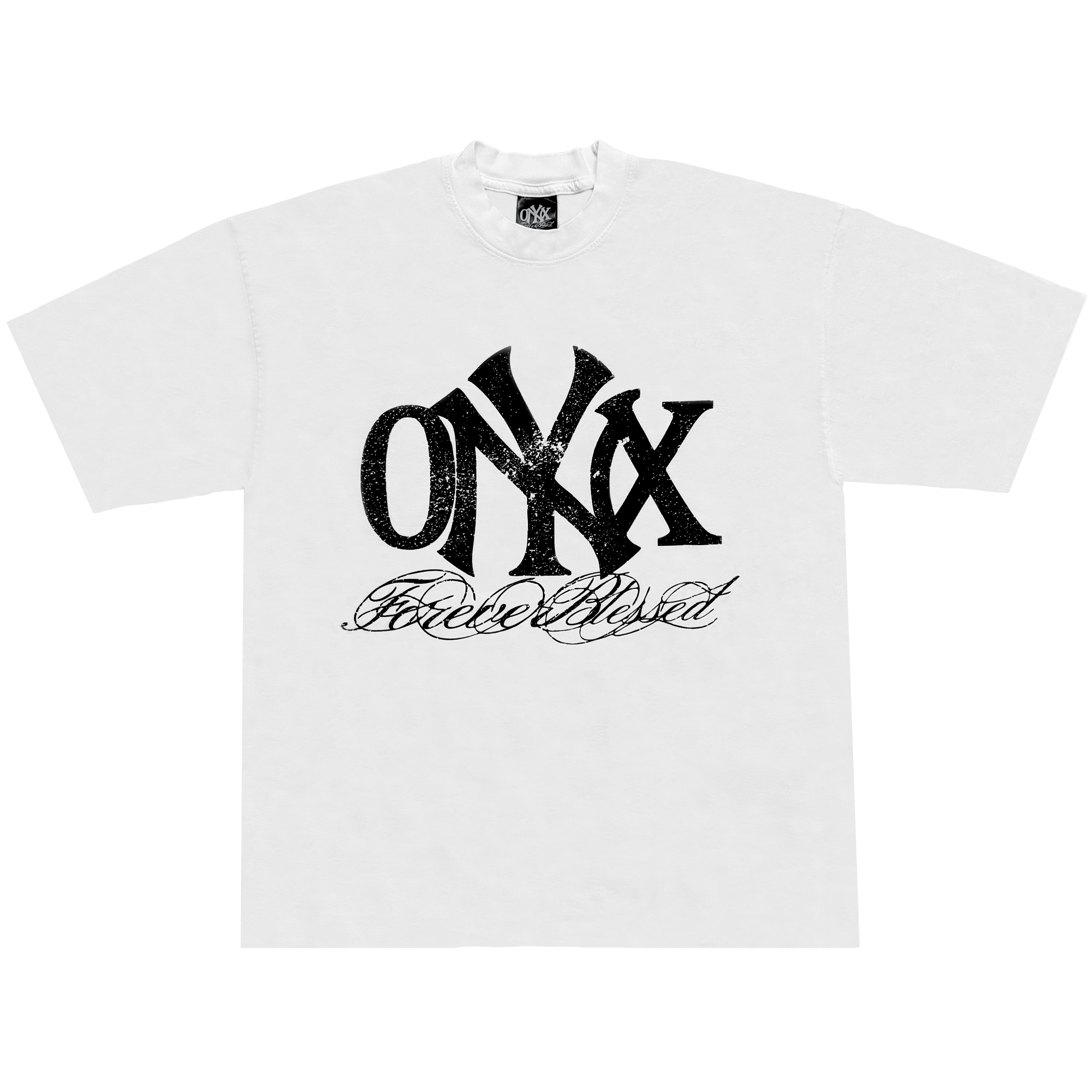 Onyx Staple Tee White