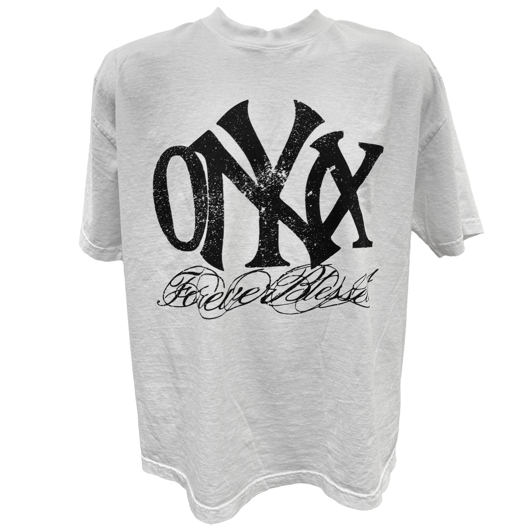 Onyx Staple Tee White