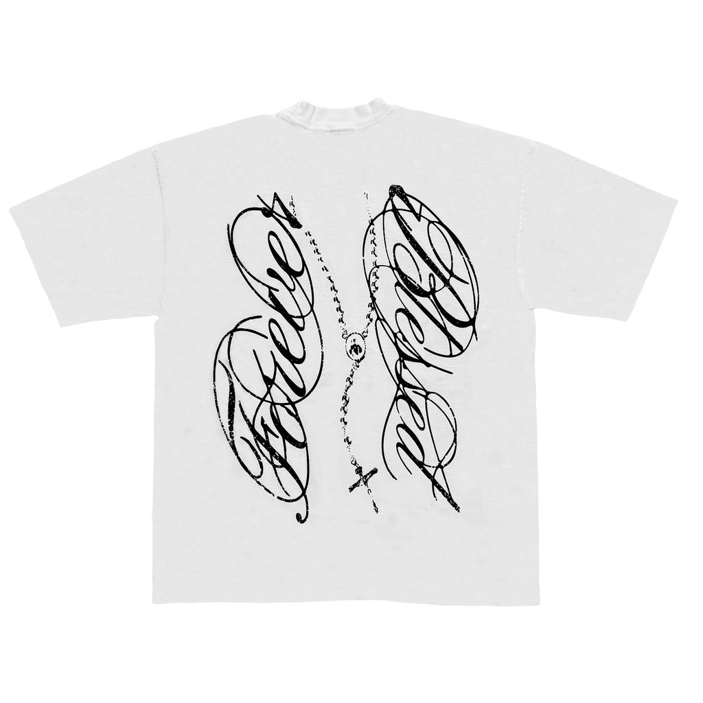 Onyx Staple Tee White