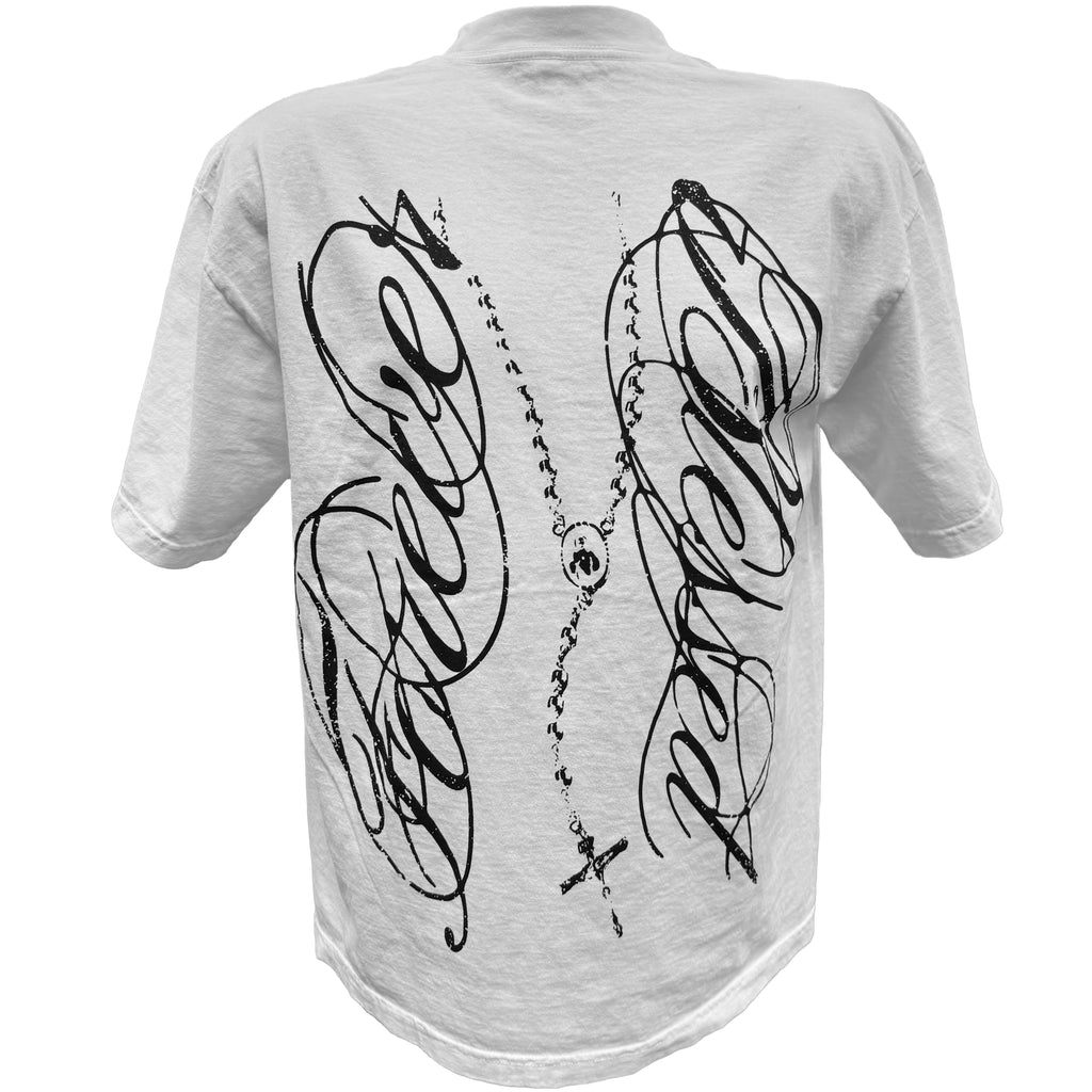 Onyx Staple Tee White